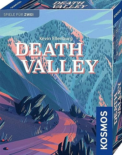 KOSMOS 741761 Death Valley, Kartenspiel, Spiel für 2 Personen, ab 8 Jahren, Aufbauspiel, Gesellschaftsspiel, 2er Spiel