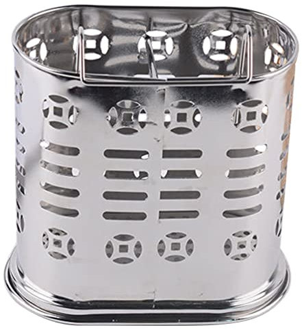 Kichvoe Porta Palillos De Acero Inoxidable Cesta De Palillos Para Lavavajillas Tendedero De Cocina Porta Utensilios Para Colgar Tendedero Para Cubiertos Multifunción Escurridor De Platos