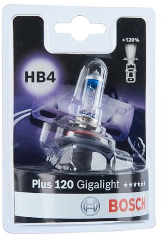Bosch HB4 Plus 120 Gigalight Lampe - 12 V 51 W P22d - 1 Stück