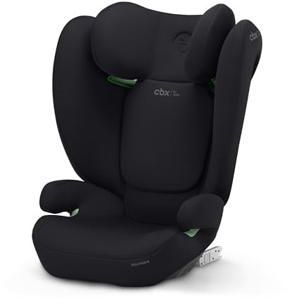 CBX by Cybex Autositz Solution B i-Fix, ISOFIX, Ab ca. 15-50 kg, Ab ca. 3 bis 12 Jahre, UN R129/04, Schwarz