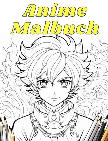 Malbuch für Anime-Liebhaber: Verwandle Schwarz-Weiß in Farbzauber (Meine neuen Malbücher)