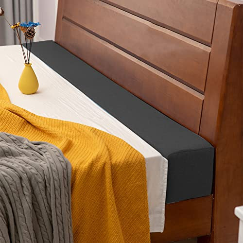 DIXII Langes Bettspaltfüller für Matratze/Kopfteil, weicher Bettkeil, 120 cm/150 cm/180 cm Wandspaltfüller, waschbares Kopfteilkissen, Matratzenverbinder