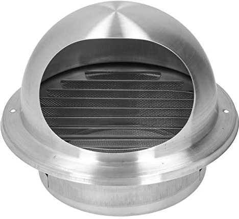 Extracteur d'air, Extracteur Externe 160, Sortie De Ventilation d'air Ronde Réutilisable en Acier Inoxydable, pour Climatiseurs, bouches d'aération de Cuisine, bouches d'aération murales