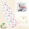 KAnduo Ironing Board Protective Sleeve 140x50cm Ironing Board Cover With Elastic Edges Set Non-Slip Thick Easy Installation (Color : Flamingo 1, Size : 140cmx50cm)