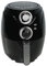 IkErna 5L Air Fryer, Space Saving and Low Noise, Non-Stick and Dishwasher Safe Basket, 1200W Electric Heating Fryer/Nero