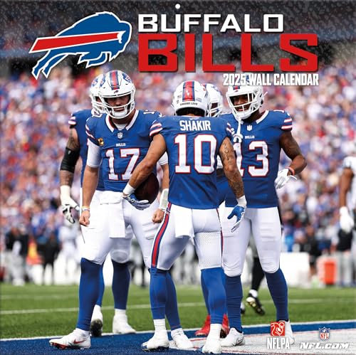 Buffalo Bills 2025 12x12 Team Wall Calendar