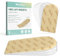 Taloneras Fascitis Plantar - Welnove Taloneras Silicona - Espaciadores de gel para aliviar el dolor de talón, espolones calcáneos（Beige，3 Layers: S）