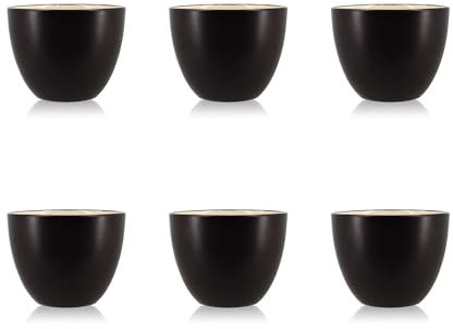 OGO LIVING - Lot 6 tasses balata 22cl en autres céramiques jaune et marron - 2614327