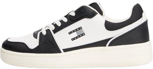 Tommy Jeans Herren Cupsole Sneaker Retro Basket Low Top
