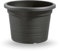Generico Veca Vaso di Fiori Cilindro, Rotondo, in Plastica, Antracite 80 x H 56 cm - 168 Lt