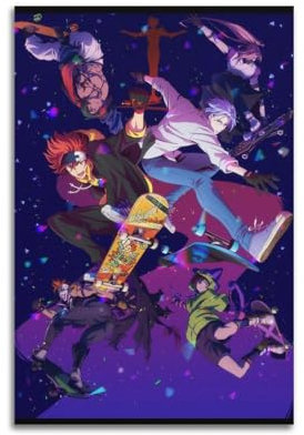 CIXWASDS Anime SK8 Infinity You-Poster, dekoratives Gemälde, Leinwand, Wandposter und Kunstdruck, moderne Familienschlafzimmer-Dekoration, Poster, 50 x 75 cm