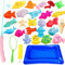 Magnetic Fishing Game for Kids, 29Pcs Fishing Game Set, with Fishing Nets for Kids and Toy Fishing Rod, Plastic Floating Fish, Outdoor Bathtime Pool Toy for 3 4 5 6 Year Old Toddlers