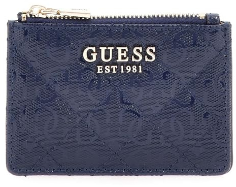 GUESS Kartenhalter Idra SLG Card Case Midnight dunkelblau