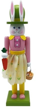 Histeaa 12 Nussknacker Osterhase Nussknacker Dekoration Nussknacker Ornament B
