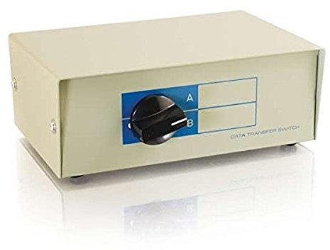 C2G 2-1 HD15 VGA Manual Switch Box Blanc commutateur écran, Clavier et Souris - commutateurs écran-Clavier-Souris (VGA, Blanc, EMIRFI, avec Fil)