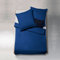 Fleuresse Flanell Bettwäsche Lech blau 135x200 cm + 80x80 cm