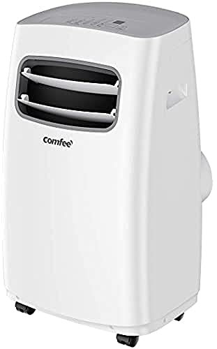 COMFEE' Condizionatore Portatile, SOGNIDORO-09E, 2,6kW, 33㎡/88m³, 3-in-1 Climatizzatore Portatile, Ventilatore, Raffreddamento, Deumidificazione, 24H Timer, Sleep Mode, Funzione Follow-me