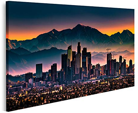 islandburner Bild auf Leinwand Los Angeles LA Kalifornien Bilder Wandbilder Poster