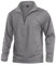 KEFITEVD Funktionsshirt Herren Langarm Mountainbike Shirt Warm Herbst Winter Stehkragen Sport Pullover Long Sleeve Ski Shirt Herren Hellgrau XL