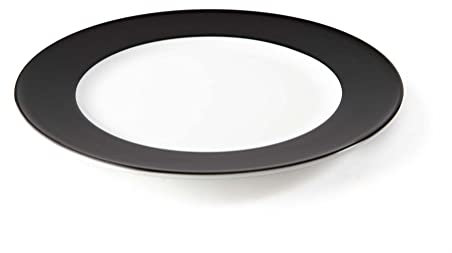 Essteller 28 cm schwarz