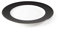 Essteller 28 cm schwarz