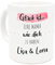 Personalisierte Kaffee Tasse mit Namen | Glück ist eine Mama wie dich zu haben | beste Mutter | Geschenk | kleine Aufmerksamkeit | Muttertag | Geburtstag (Glück ist… Mama, weiße Tasse)