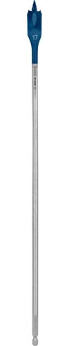 Bosch Professional 1x Foret plat Expert SelfCut Speed (pour Bois résineux, Panneau aggloméré, Ø 17,00 mm, Longeur 400 mm, Accessoire Perceuse à percussion)