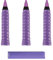 ILLUVA 3 Stück Tennisschläger Griffband Anti-Rutsch, Badminton Griffband Overgrip, Squash Ersatzschlägergriffe (Violett)