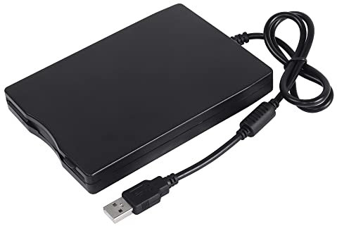CERRXIAN USB-Diskettenlaufwerk, tragbar, 3,5 Zoll, USB, externes 1,44 MB, FDD, Diskettenlaufwerk, für PC, Windows 98, SE, Windows XP