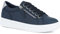 Pavers Ladies Supportive Lace-Up Fashion Trainers in Navy with Chunky Platform Sole and Faux Leather - Side Zip Casual Flat Shoes - Size UK 7 / EU 40