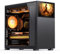 JONSBO D41 Screen ATX Gehäuse, Tempered Glass - schwarz