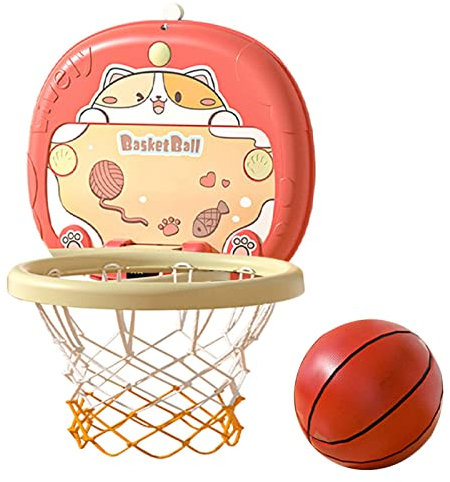 Stronrive Baloncesto succión - Baloncesto Ducha para niños - Juego Pelotas Juego bañerbaño con ventosas Alta Resistencia con Baloncesto, Bomba, Ventosa y Gancho