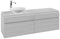 Villeroy & Boch Legato Waschtischunterschrank B596, 1600x550x500mm, Waschtisch Links, B59600VK, Farbe: Soft Grey