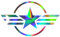 Finest Folia 2er Set Autoaufkleber Army Stern Sticker Folie für Auto Motorrad Anhänger Aufkleber US Star Motiv 4 selbstklebend wetterfest Kfz Zubehör (Hologramm, 10 x 10 cm K171)