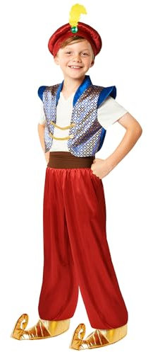 amscan 9916784 – Déguisement d'Aladdin pour enfants de 6 à 8 ans