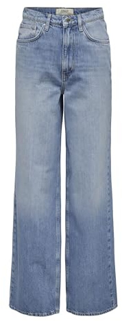 ONLY Damen Onlhope Hw Wide Fold Up DNM Rea