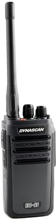 Tragbarer Radiosender PMR Dynascan EU-55, 446 MHz, 0,5 W, 16 CH, CTCSS, DCS, IP65