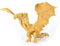 Anyhot Godzilla King of The Monsters 18 cm Dreiköpfiger Drache Ghidorah, Handgefertigte Puppenmodell Ornamente