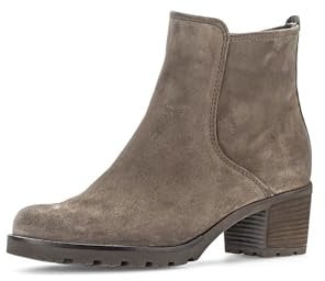 Gabor Damen Ankle Boots, Frauen Stiefeletten,Moderate Mehrweite (G),Booties,halbstiefel,Kurzstiefel,Mohair (Flausch),39 EU / 6 UK