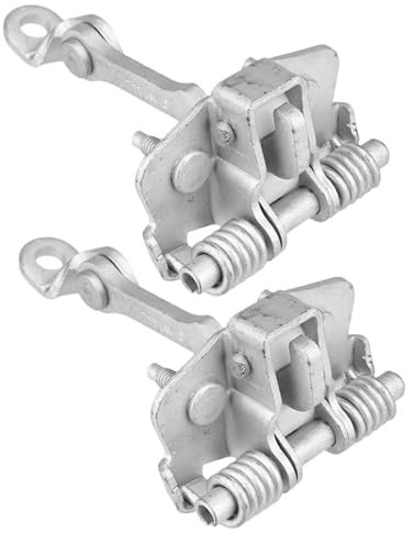 PUNICS Charnière De Voiture Compatible avec Peugeot pour 206 206 pour CC 5Dr 3Dr OEM: 9181C8 Sangle De Butée De Contrôle De Charnière De Porte Avant Droite/Gauche De Voiture Pièces Automobiles