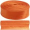 AERZETIX - C77334 - Gefaltetes schrägband 9 Meter x 18mm - aus Polyester - Farbe orange