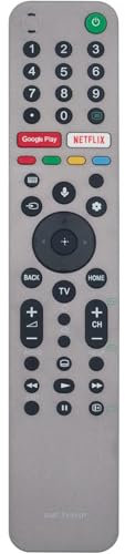 VINABTY RMF-TX611P RMFTX611P Sustitución del Mando a Distancia por Voz Apto para Sony Bravia TV 1-005-044-11 1-005-044-13 KD-85Z8H KD85Z8H Sub Remote RMF-TX611B RMF-TX611T RMF-TX611E RMF-TX611U