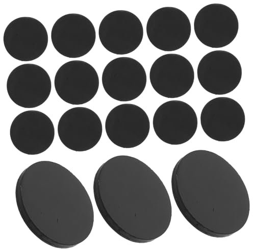 JEWEDECO 120pcs Craft Magnets Self-adhesive Round Magnets for Fridge Whiteboard Office Decor