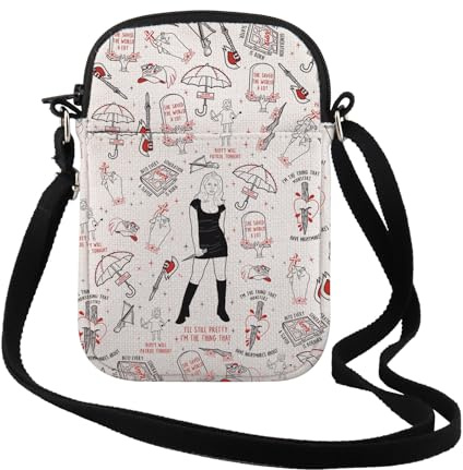 FOTAP The Vampire TV Show Gift Buffy Crossbody Bag Vampire Lover Gift Geeky Horror Gift