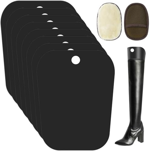 KGGZKG 8 Stück Stiefelspanner Damen Kunststoff Reitstiefel 35.3x27.9cm