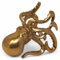SiL Interiors Gold Octopus Metal Wine Bottle Holder - Nautical Bar Decor