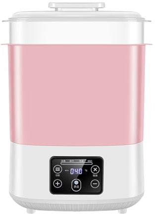 KIXZSAZ Easy to Baby Bottle Sterilizer and Dryer More Hygienic Fast Drying PP Electric Steam Bottle Sterilizer and Dryer, Pink
