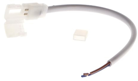 Brightium Kabeladapter für LED-Streifen, 220 V, mit robusten Anschlüssen und einfacher Installation, ideal für dekorative Beleuchtung und elektrische Projekte.