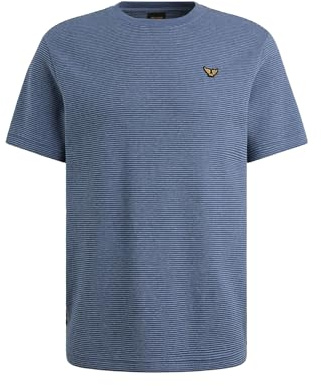 PME Legend Short Sleeve r-Neck Two Tone textu - XXL