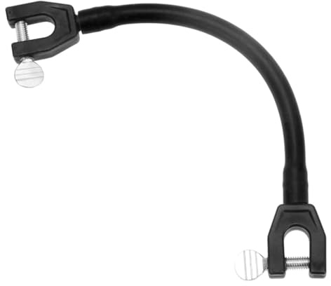 HORIALENCE Connettore per Punte Sci Nero Morsetto Resistente per Allenamento Principianti Aiuto Controllo e Tecnica Base Sci Alpinismo Portatile
